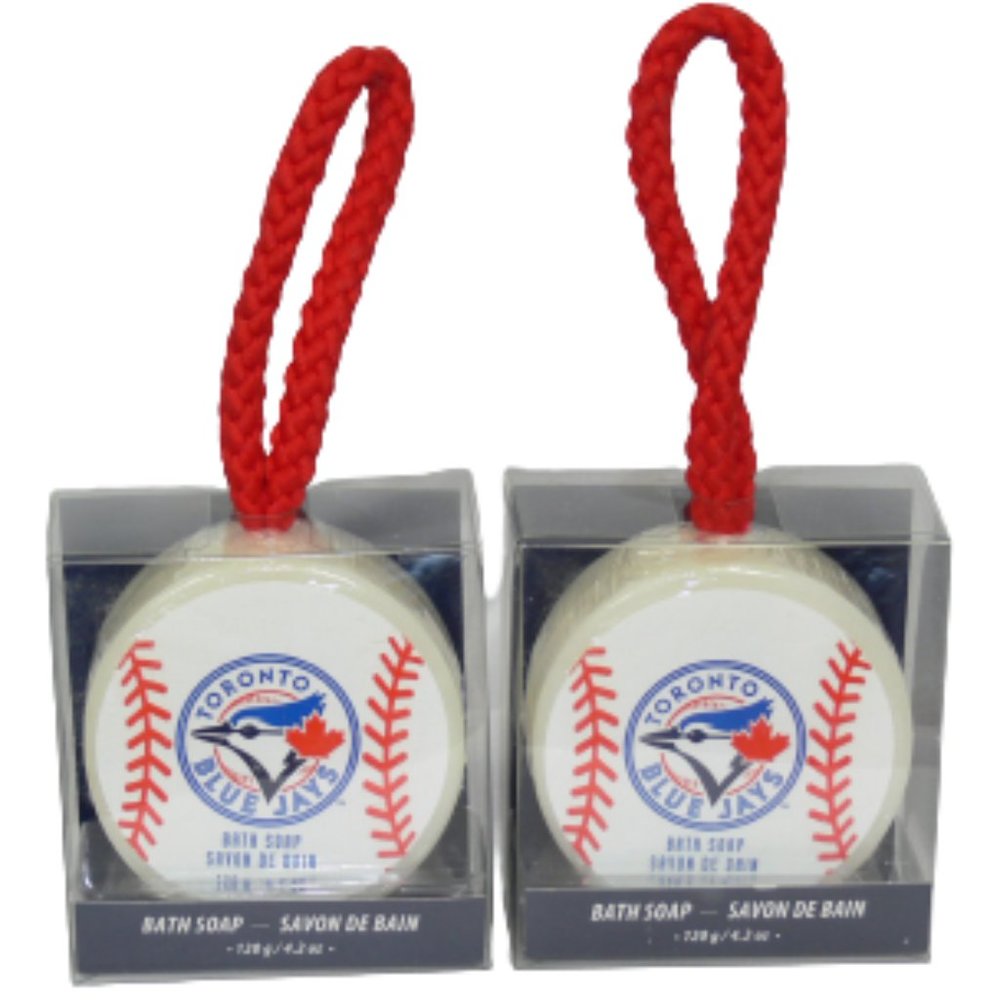 Toronto Blue Jays 2 pack of Bath Soap on a Rope